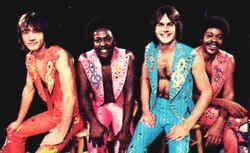 KC & The Sunshine Band 1978. From left to right: Rick Finch, Jerome Smith, KC, Robert Johnson